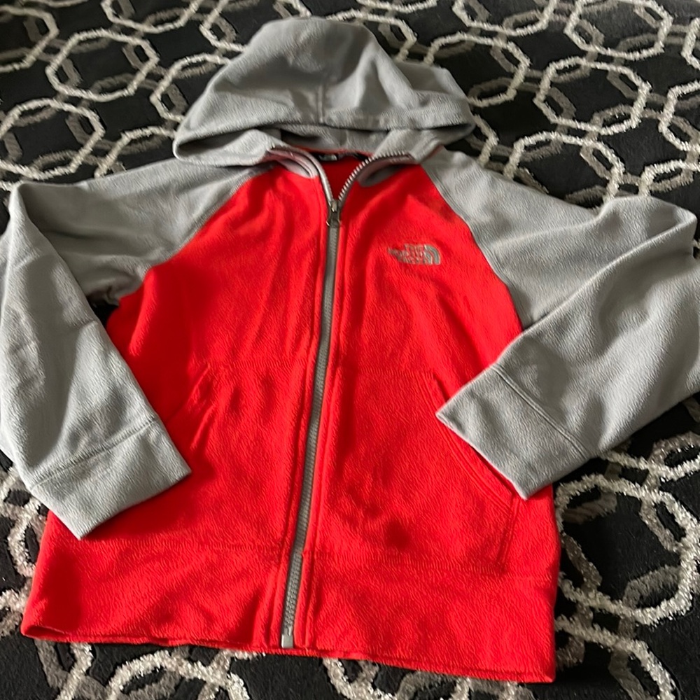 North face fleece hoody